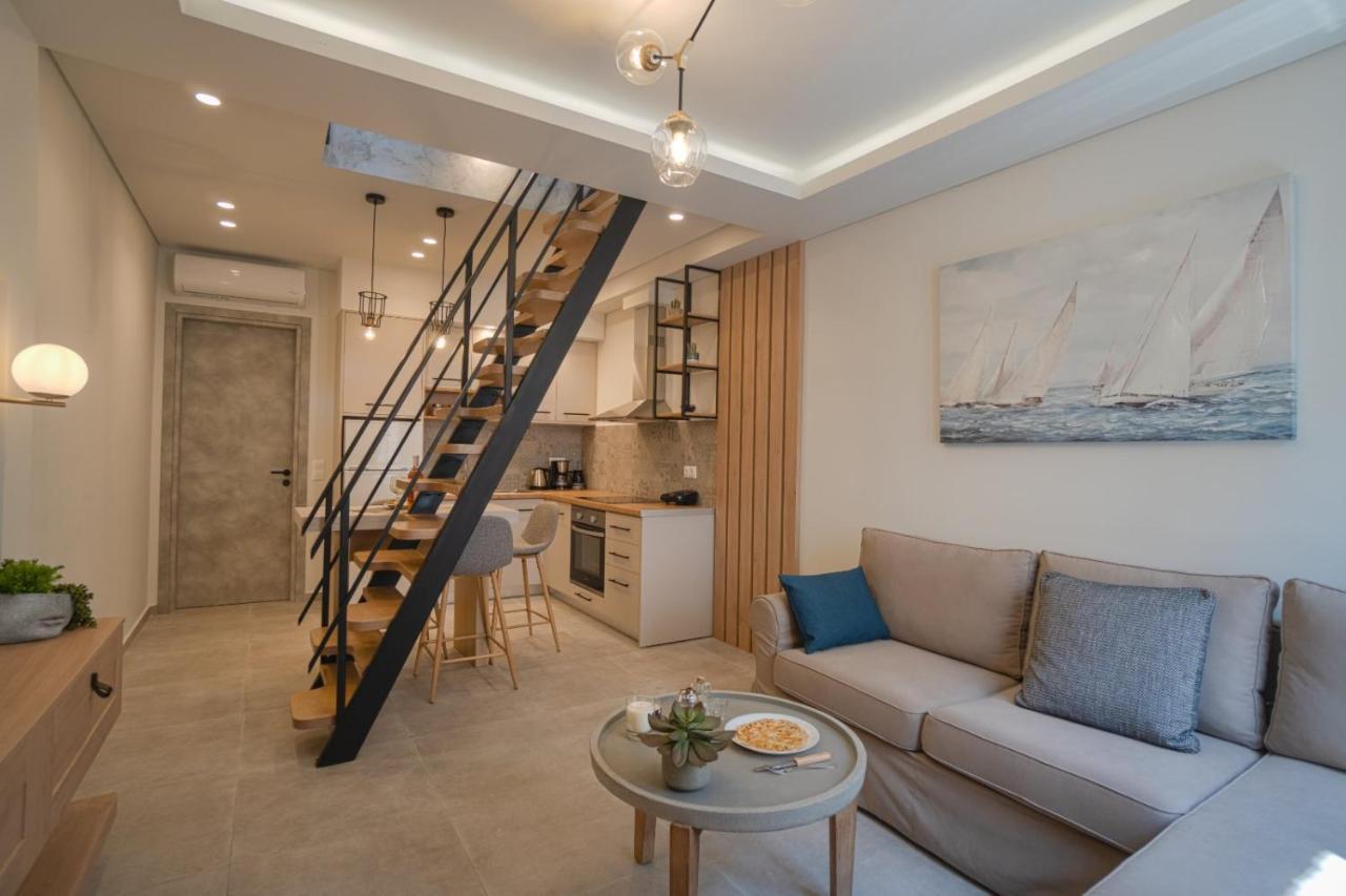Jacuzzi Maisonette In Sfakia Center 'New 2023' Apartman Hóra Szfakíon Kültér fotó