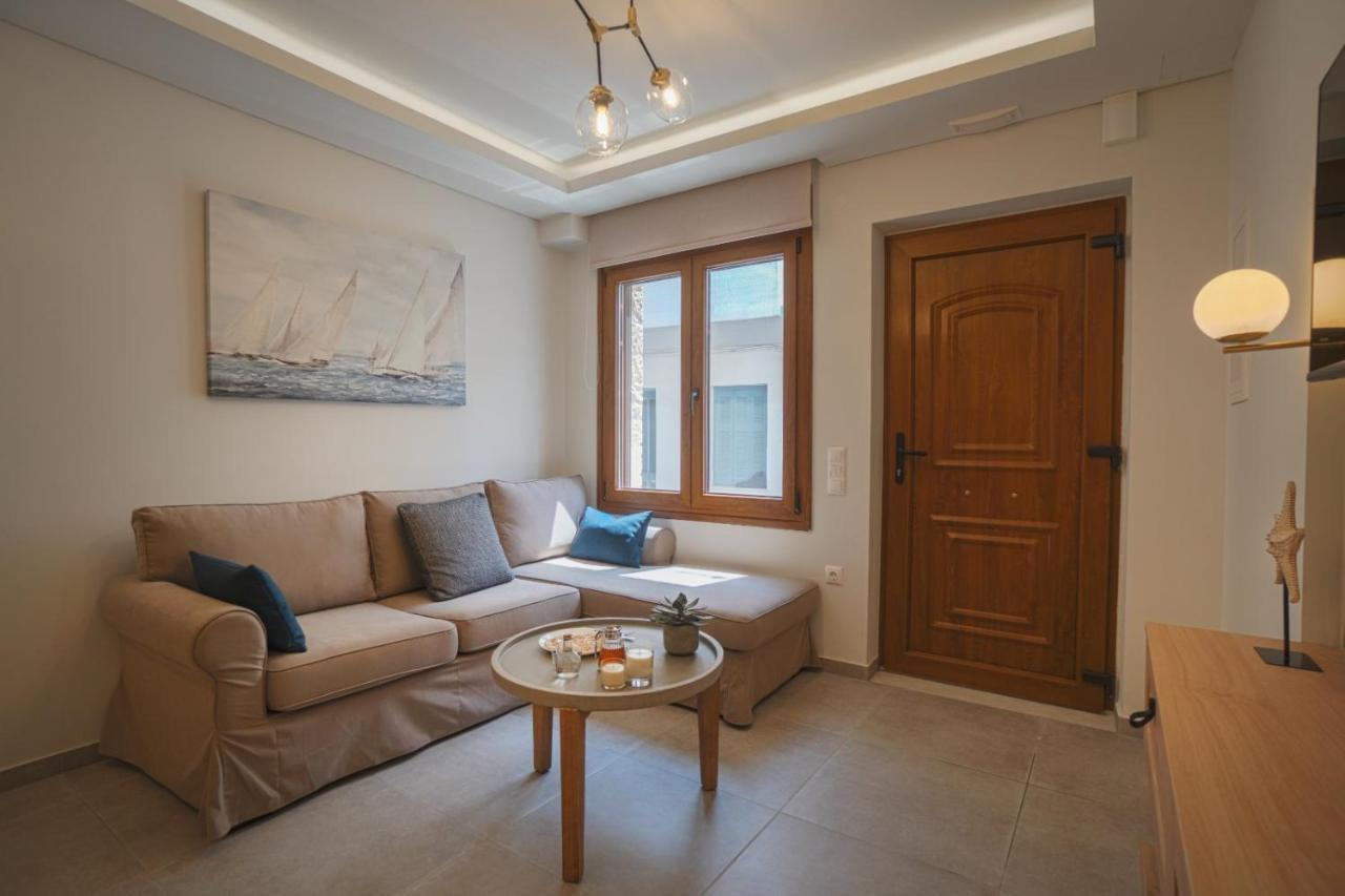 Jacuzzi Maisonette In Sfakia Center 'New 2023' Apartman Hóra Szfakíon Kültér fotó